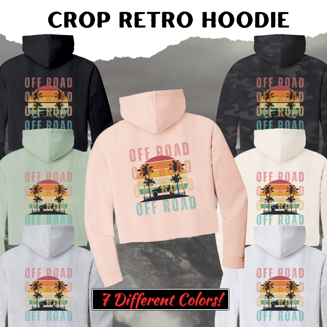 Off Road Crop Hoodie